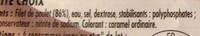 Mon Filet De Poulet - 2 Tranches - Dor Au Four Ingredients