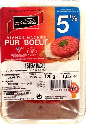 Steak Hach Boeuf 5%