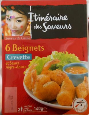 6 Beignets Crevette Et Sauce Aigre-douce