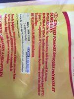 Les Maxi Cubes Ingredients