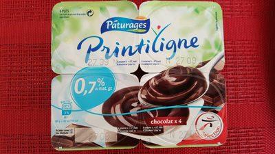 Printiligne Crme Dessert Au Chocolat