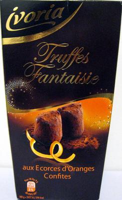 Truffes Fantaisie Aux Corces D'oranges Confites