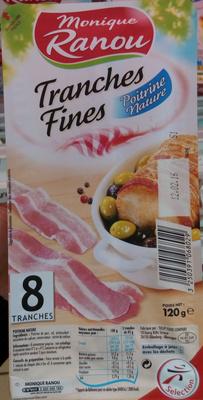 Tranches Fines Poitrine Nature