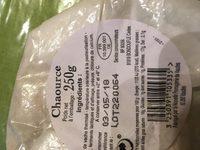 Chaource Fromage 22%mat. Gr., Ingredients