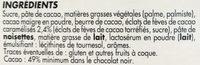 Chocolat Noir Truff Ingredients