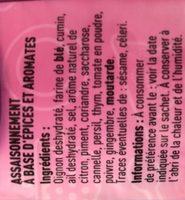 Mlange Pour Tajine, Le Sachet De 22g Ingredients