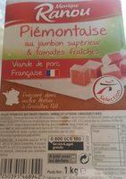 Pimontaise Au Jambon Suprieur Et Tomates Fraiches Report Card