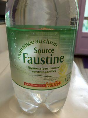 Eau De Source Faustine Aromatise Au Citron