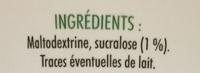 Sucralose Ingredients