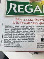 Cake Fraise Sans Gluten Ingredients