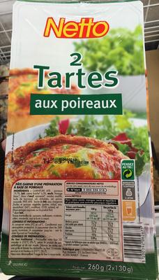 2 Tartes Aux Poireaux