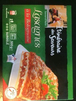 Itinraire Des Saveurs Saveur D'Italie Lasagnes  La Bolognaise 500 G