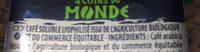 Pur Arabica Des 4 Coins Du Monde Bio Ingredients