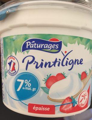 Pturages Printiligne Spcialit Laitire Paisse 7% MG Le Pot De 50