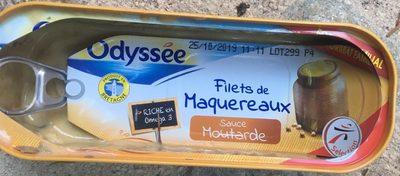 Odysse Filets De Maquereaux Sauce Moutarde 226 G