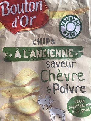 Chips  L'ancienne Saveur Chvre & Poivre