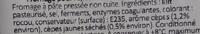 Fromage Pour Raclette Cpes En Morceaux Ingredients