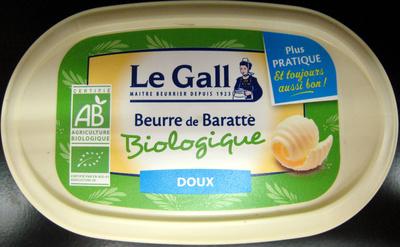 Beurre De Baratte Biologique Doux