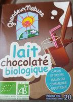 Lait Chocolat  Boire Bio & Quitable Report Card
