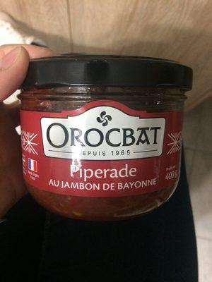 Piperade Au Jambon De Bayonne OROCBAT