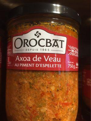 Axoa De Veau