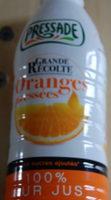Oranges Presses Grande Rcolte Ingredients