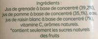 Superfruits Grenade Ingredients