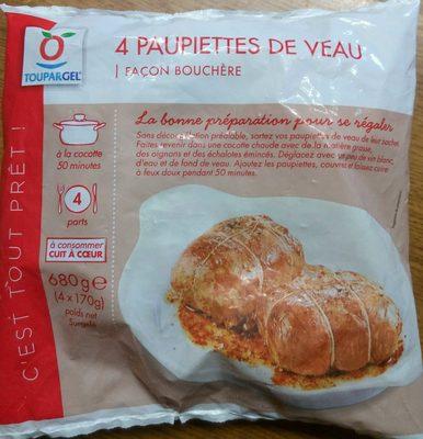 4 Paupiettes De Veau Faon Bouchre