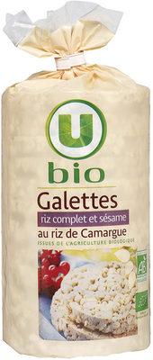Galettes Riz Complet + Ssame Au Riz De Camargue