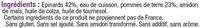 Bols Pinard 4/6 Mois Ingredients