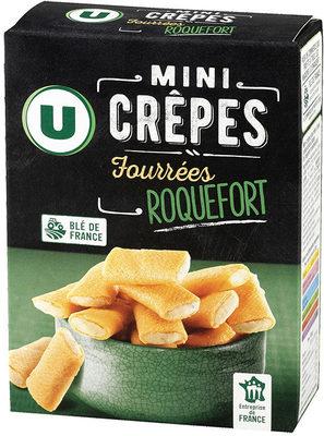 Mini Crpes Fourres Au Roquefort