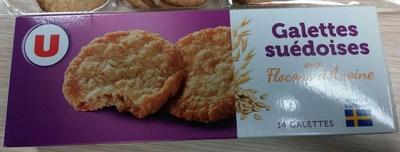 Galettes Sudoises Aux Flocons D'avoine Nature