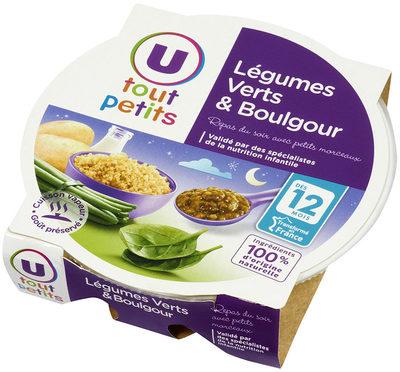 Assiette Soir Lgumes Verts & Boulghour 12mois
