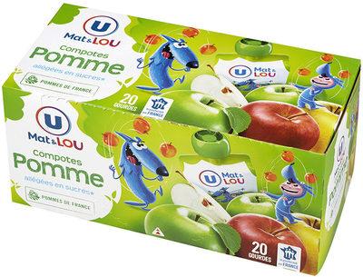 Gourdes Compote Pommes Allge En Sucres