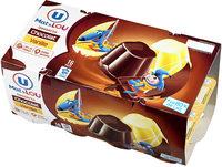 Dessert Lact Glifi Au Chocolat Ou  La Vanille Panachs Report Card
