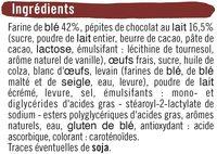 Briochettes Ppites De Chocolat Lait Ingredients