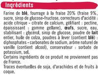 Pancakes Avec Un Fourrage  La Fraise Ingredients