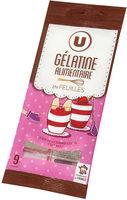 Glatine Alimentaire Report Card