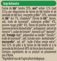 Tortellini Aux Lgumes Grills Ingredients