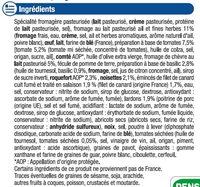 Mini Religieuses Sales Garnies Surgeles, Ingredients