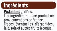 Eclats De Pistaches Ingredients