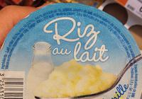 Riz Au Lait Saveur Vanille Ingredients