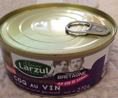 Coq Au Vin Cuisin Au Sel De Gurande