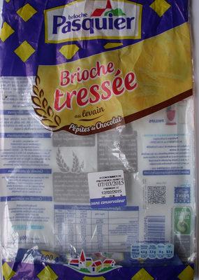 Brioche Tresse Au Levain (Ppites De Chocolat)