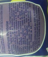 Beignet Framboise Ingredients