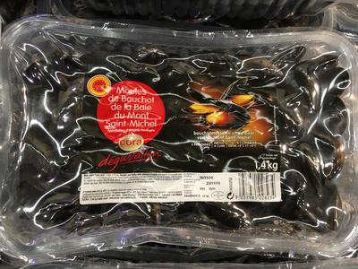 Moules De Bouchot De La Baie Du Mont Saint-Michel