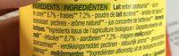 4x Yaourt Bio Aux Fraises Ingredients