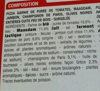 Pizza Feu De Bois Royale Ingredients