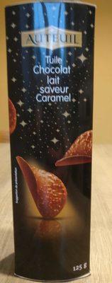 Tuile Chocolat Lait Saveur Caramel