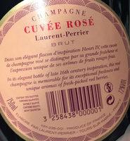 Champagne Cuve Ros Brut Ingredients